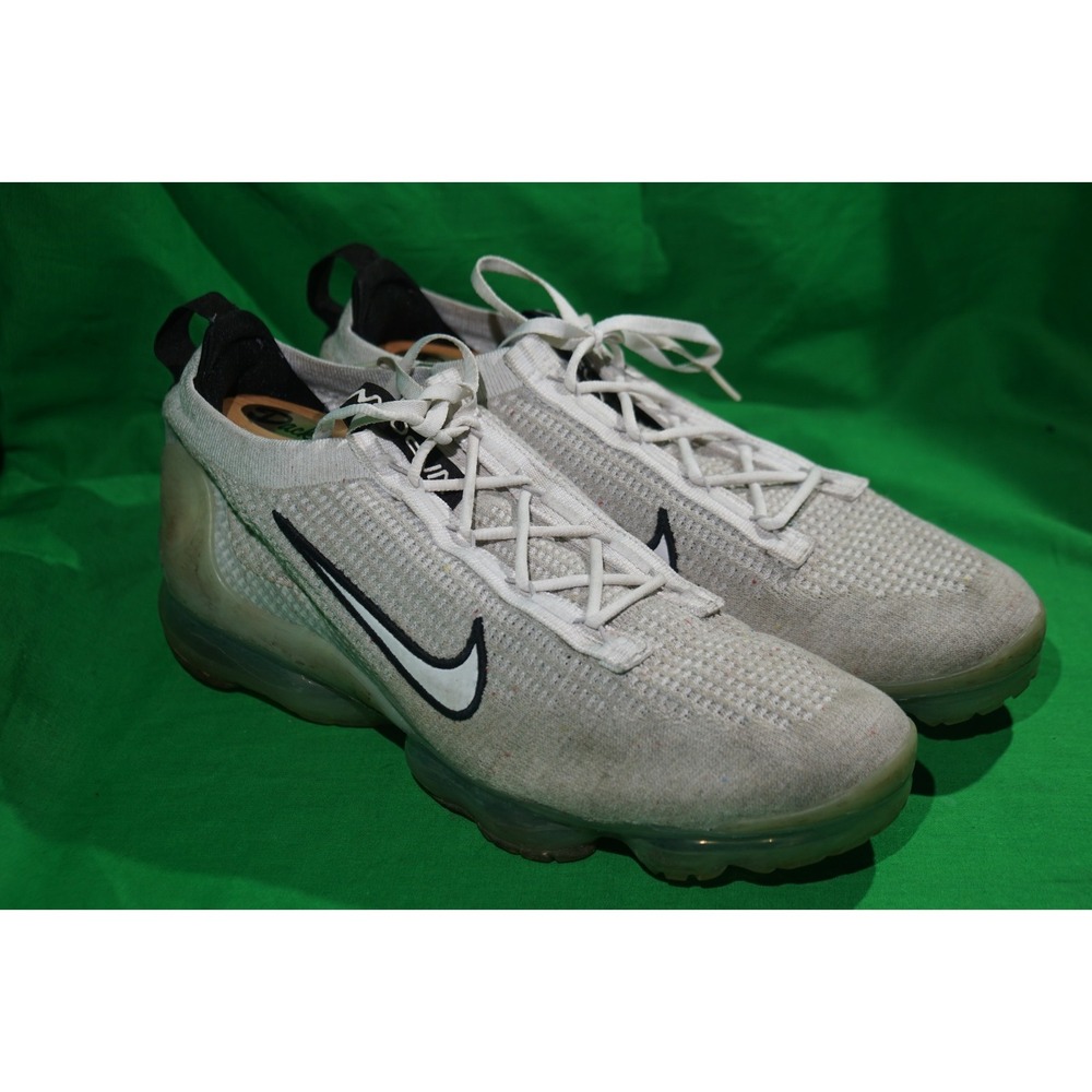 Nike Air VaporMax Men's Size 12 US DH4084-100 Gray White‎ Lace Up Athletic Shoes